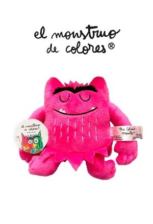 MONSTRUO DE COLORES PELUCHE ROSA (15 CM) AMOR | 8495390919315 | LLENAS, ANNA