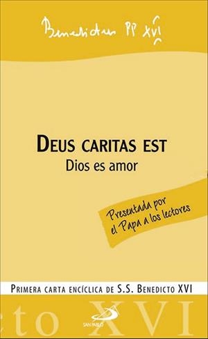 DEUS CARITAS EST - DIOS ES AMOR | 9788428528924 | BENEDICTO XVI