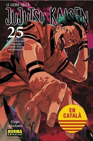 JUJUTSU KAISEN 25 (ED. EN CATALÀ) | 9788467969979 | AKUTAMI, GEGE