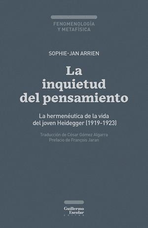INQUIETUD DEL PENSAMIENTO, LA | 9788419782656 | ARRIEN, SOPHIE-JAN