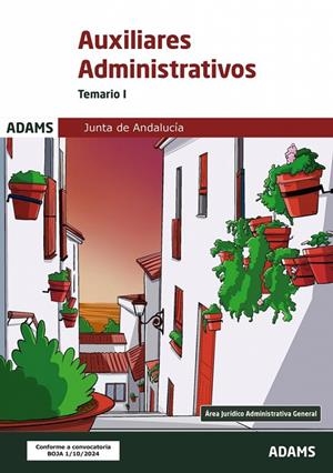 JUNTA DE ANDALUCIA. AUXILIARES ADMINISTRATIVOS. TEMARIO I | 9788410771192 | VARIOS AUTORES