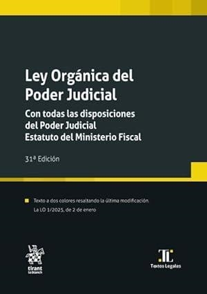 LEY ORGÁNICA DEL PODER JUDICIAL (31 ED.) | 9788410957831