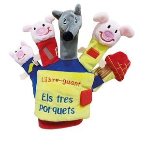 3 PORQUETS I EL LLOP, ELS (LLIBRE GUANT) | 9788468373607