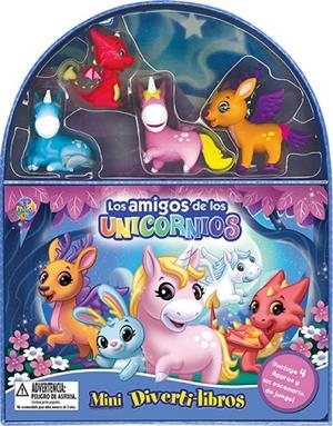 AMIGOS DE LOS UNICORNIOS, LOS (MINI DIVERTI-LIBROS) | 9782764346969