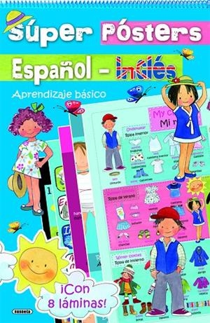 SUPER POSTERS ESPAÑOL-INGLES. APRENDIZAJE BASICO | 9788410844636 | SUSAETA, EQUIPO
