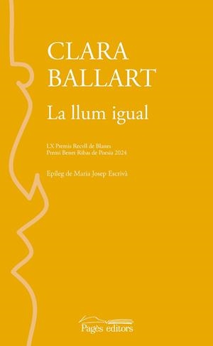 LLUM IGUAL, LA | 9788413036045 | BALLART LLADÓS, CLARA