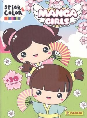 STICK & COLOR SHOJO MANGA GIRLS | 9788427874336