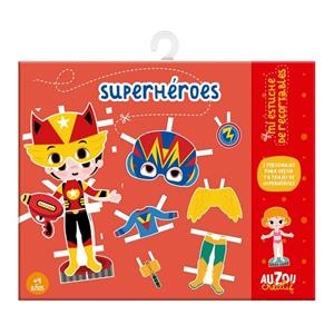 RECORTABLES SUPERHÉROES | 9782733888056