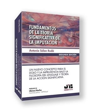 FUNDAMENTOS DE LA TEORIA SIGNIFICATIVA DE LA IMPUTACIÓN 2025 | 9788410044968 | SOLON RUDA, ANTONIO