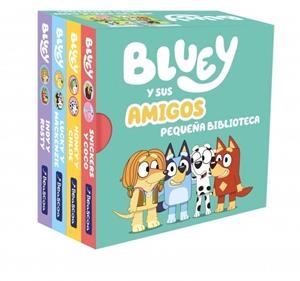 BLUEY Y SUS AMIGOS. PEQUEÑA BIBLIOTECA (BLUEY. LIBRO JUGUETE) | 9788448870355 | BLUEY