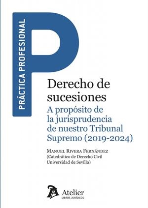 DERECHO DE SUCESIONES. A PROPOSITO DE LA JURISPRUDENCIA NUESTRO TRIBUNAL SUPREMO (2019-2024) | 9791387543549 | RIVERA FERNANDEZ, MANUEL