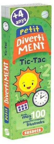 PETIT DIVERTI MENT TIC-TAC 4 ANYS | 9788411962193