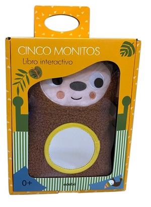CINCO MONITOS (LIBRO INTERACTIVO PARA BEBÉS) | 9788468373577 | ELEPHANT AND BIRD