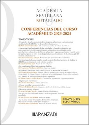 ANALES 2023-2024 TOMO XXXIII ACADEMIA SEVILLANA DEL NOTARIADO | 9788410850217 | ACADEMIA SEVILLANA NOTARIADO