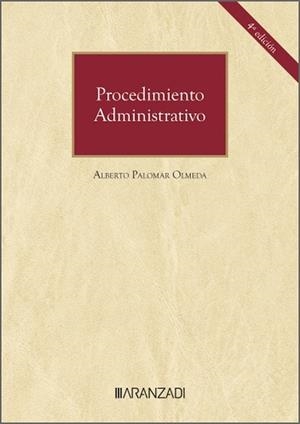PROCEDIMIENTO ADMINISTRATIVO | 9788410308657 | PALOMAR OLMEDA, ALBERTO