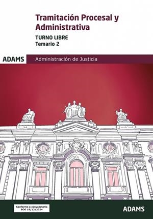 TRAMITACIÓN PROCESAL Y ADMINISTRATIVA TURNO LIBRE. TEMARIO 2 | 9788410772342 | VARIOS AUTORES