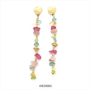 ARRECADES LLARGUES DENALI PEDRESS COLORS OR | 43E5000C