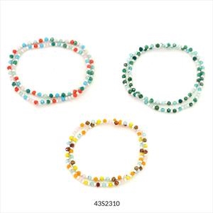 PULSERA TEAR SILVER BOLES COLORS 3 MODELS | 43S2310