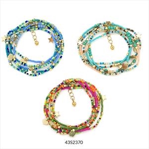 PULSERA TURQUESA GOLD DIFERENTS COLORS | 43S2370