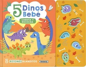 5 DINOS BEBÉ | 9788411968829 | SUSAETA EDICIONES