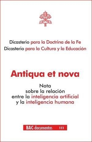 ANTIQUA ET NOVA | 9788422023784 | DICASTERIO PARA LA DOCTRINA DE LA FE