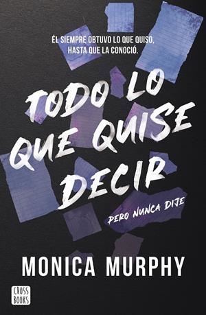 LANCASTER 02. TODO LO QUE QUISE DECIR, PERO NUNCA DIJE | 9788408300793 | MURPHY, MONICA
