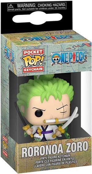 CLAUER FUNKO POP ONE PIECE - RORONOA ZORO | 889698613712