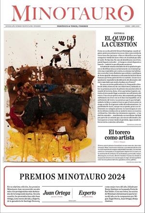 REVISTA MINOTAURO Nº 24 : EL TORERO COMO ARTISTA | 9772530893724