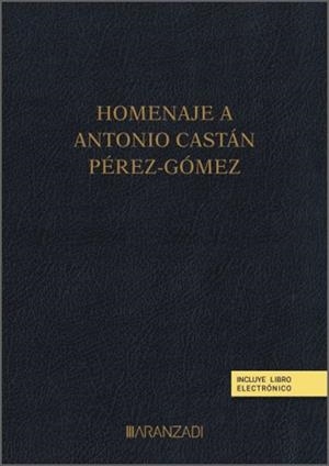 HOMENAJE A ANTONIO CASTAN PEREZGOMEZ | 9788410850736 | VARIOS AUTORES