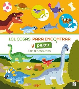 101 COSAS ENCONTRAR Y PEGAR DINOSAURIOS | 9789403240435 | BALLON