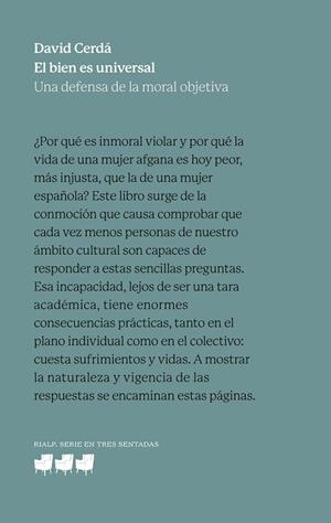 BIEN ES UNIVERSAL, EL | 9788432170119 | CERDÁ, DAVID