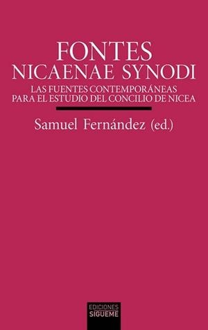 FONTES NICAENAE SYNODI | 9788430122509 | FERNANDEZ, SAMUEL
