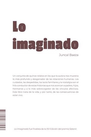 LO IMAGINADO | 9788412837957 | BAEZA, JUNCAL