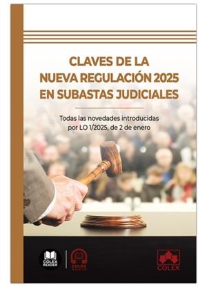 CLAVES DE LA NUEVA REGULACION 2025 EN SUBASTAS JUDICIALES | 9791370110000 | IBERLEY, DEPARTAMENTO DE DOCUMENTACIÓN
