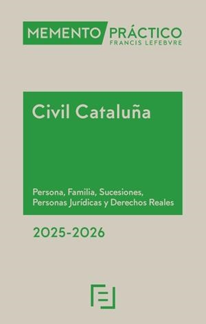 MEMENTO CIVIL CATALUÑA | 9788410431683 | LEFEBVRE-EL DERECHO