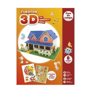 CUENTOS PARA IMAGINAR Y CONSTRUIR 3D - CASA DE CAMPO | 9791387627201 | IMAGILAND
