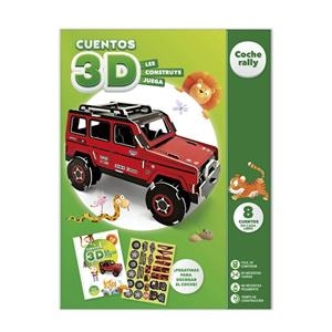 CUENTOS PARA IMAGINAR Y CONSTRUIR 3D - COCHE RALLY | 9791387627195 | IMAGILAND