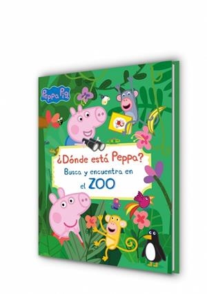 DÓNDE ESTÁ PEPPA? BUSCA Y ENCUENTRA EN EL ZOO (PEPPA PIG. LIBRO JUGUETE) | 9788448870348 | HASBRO