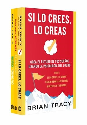 PACK BRIAN TRACY (SI LO CREES LO CREAS | HABLA MENOS, ACTÚA MÁS | MULTIPLICA TU DINERO) | 9788466380652 | TRACY, BRIAN