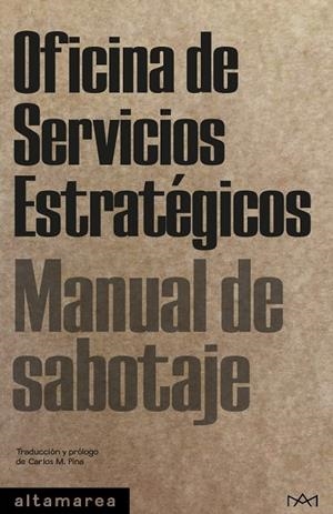 MANUAL DE SABOTAJE | 9788410435216 | PINA, CARLOS M.