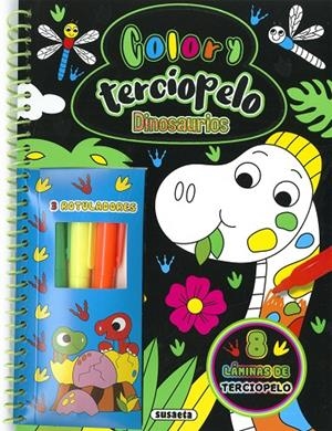COLOR Y TERCIOPELO. DINOSAURIOS | 9788410842786 | SUSAETA EDICIONES