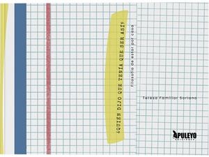 QUIEN DIJO QUE TENIA QUE SER ASÍ? | 9788410606265