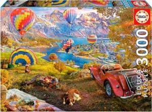 PUZZLE EDUCA 3000 P. EL VALLE DE LOS GLOBOS | 8412668199477