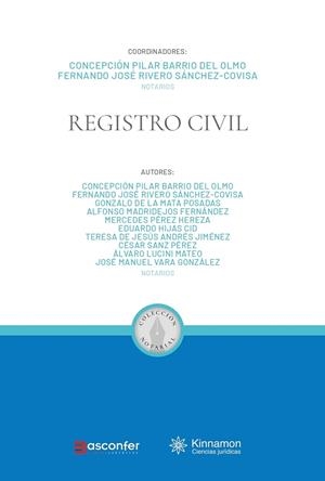 REGISTRO CIVIL | 9791399004908 | BARRIO DEL OLMO, CONCEPCION PILAR