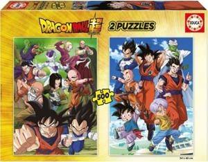 PUZZLE 2X500 PIEZAS DRAGON BALL | 8412668199156