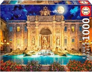 PUZZLE 1000 PIEZAS FONTANA DI TREVI ROMA | 8412668199231