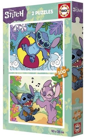 PUZLE 2X100 PECES STITCH | 8412668199989