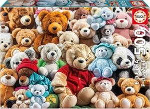 PUZLE 500 PECES OSITOS DE PELUCHE | 8412668202429