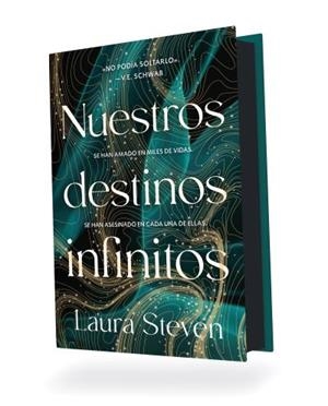 NUESTROS DESTINOS INFINITOS (EDICION LIMITADA CON CANTOS PINTADOS) | 9788410085466 | STEVEN, LAURA