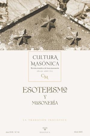 CULTURA MASONICA 61. ESOTERISMO Y MASONERIA | 9791387560218 | VARIOS AUTORES